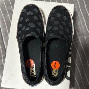 Keds Black Sneakers Classic Low-Top Design